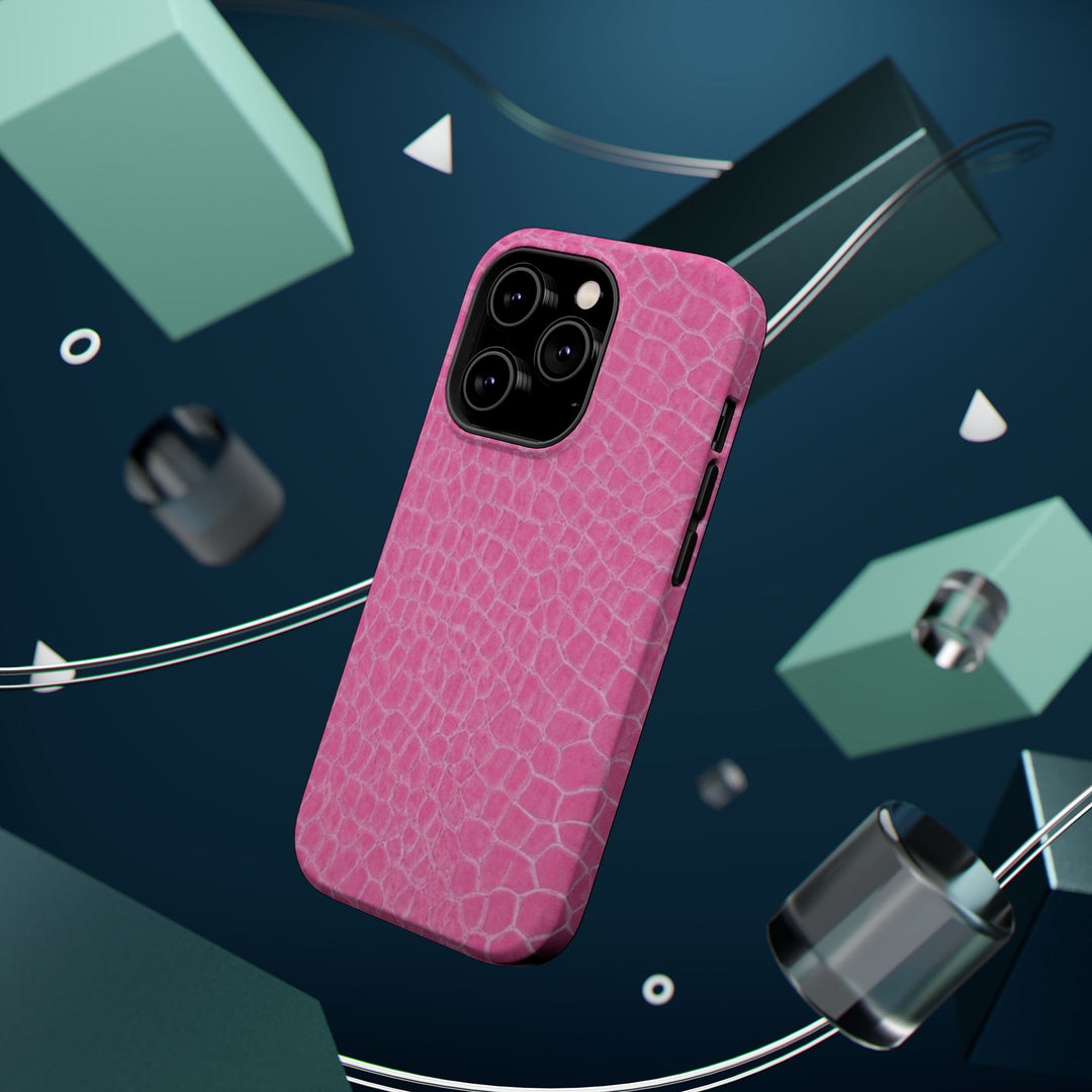 Non Leather Pink Color Pattern Magsafe Cute Phone Case for Iphone Gift for Her, | iPhone 15 Case | iPhone 15 Pro Max Case, Iphone 14, Iphone 14 Pro Max, Iphone 13, Iphone 16 - Studio40ParkLane