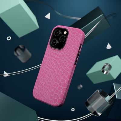 Non Leather Pink Color Pattern Magsafe Cute Phone Case for Iphone Gift for Her,  | iPhone 15 Case | iPhone 15 Pro Max Case, Iphone 14, Iphone 14 Pro Max, Iphone 13, Iphone 16