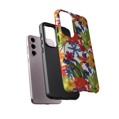 Premium Tough Spring Flowers Cute Phone Cases for Samsung S24, S23, S22, S21, S20, Plus and Ultra, Iphone 16 Pro Max,15, 14, 13, 12, 11, 10 - Studio40ParkLane