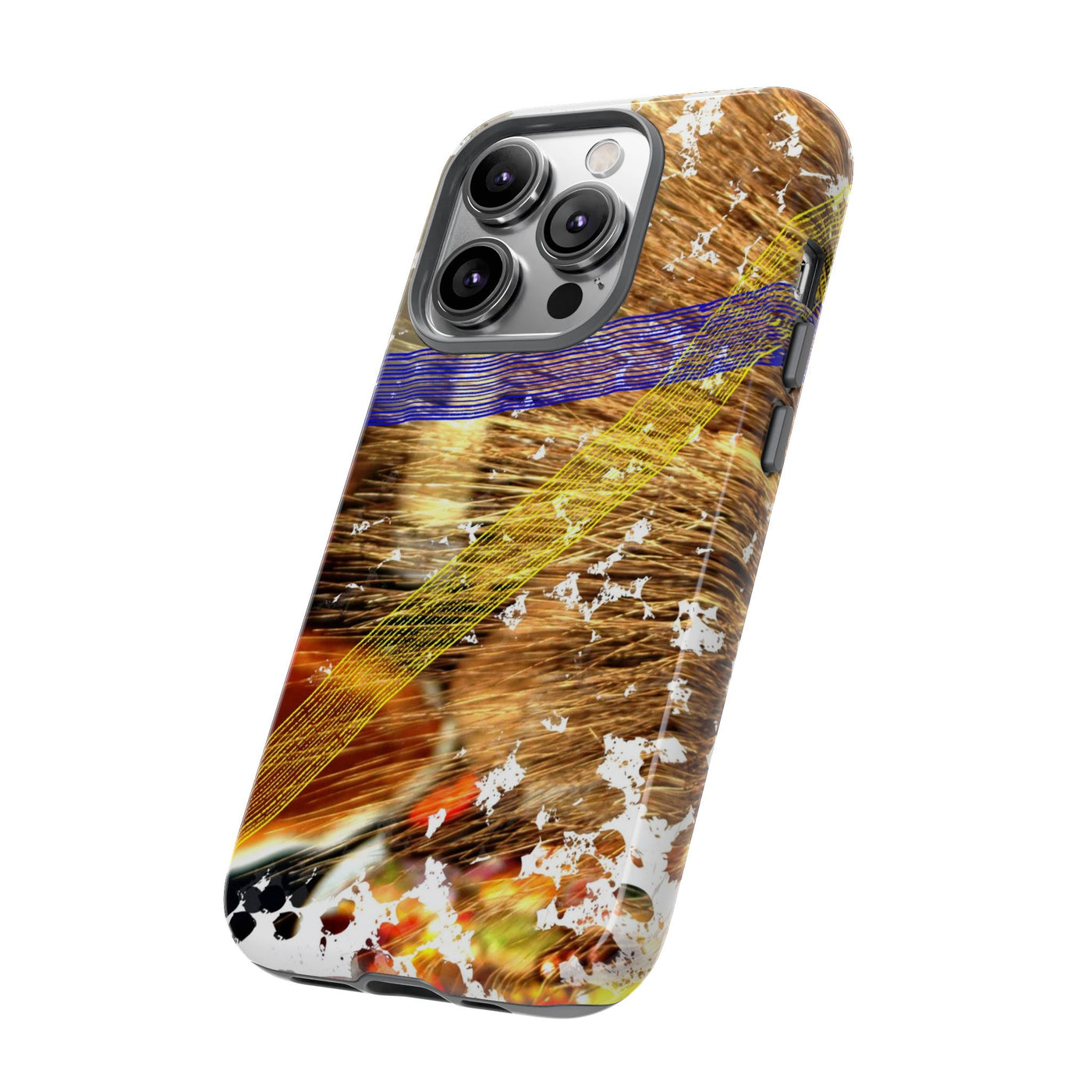 Impact Resistant, Pecan Pie Abstract, Cute Phone Cases for Samsung S24, S23, S22, S21, IPhone 15 pro Iphone 14 pro Iphone 13 IPhone 12 Iphone 11