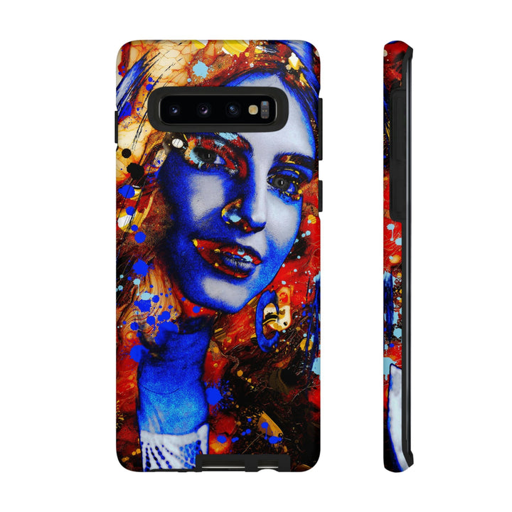 Cute Samsung Phone Case | Aesthetic Samsung Phone Case | Galaxy S23, S22, S21, S20 | Marble Splash Face, Protective Phone Case - Studio40ParkLane