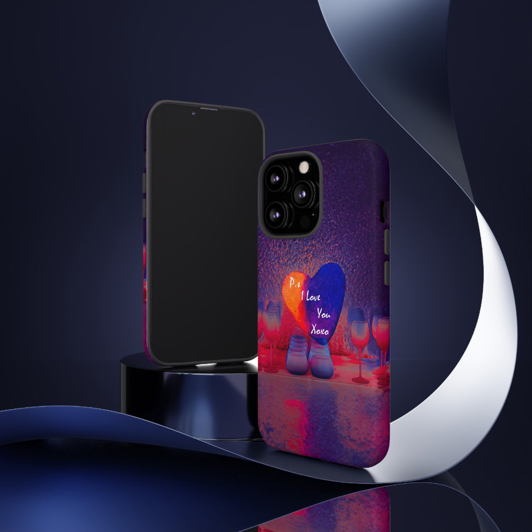 Cute Samsung Case | Cool Iphone Case | PS I love You - Heart, Samsung S24, S23, S22, S21, IPhone 15 Case | Iphone 14 Case, Iphone 13 Case - Studio40ParkLane