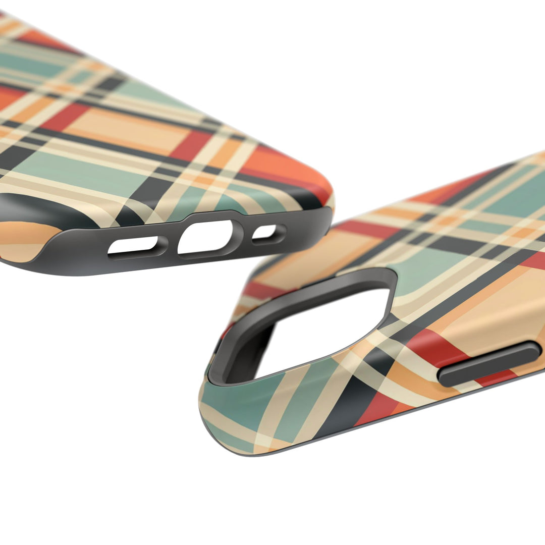 Checkered Plaid Magsafe Gift for Her Cute Phone Case for Iphone, | iPhone 16 | iPhone 15 Pro Max, Iphone 14 Pro Max, 13 12 11 10 9 8 7 - Studio40ParkLane