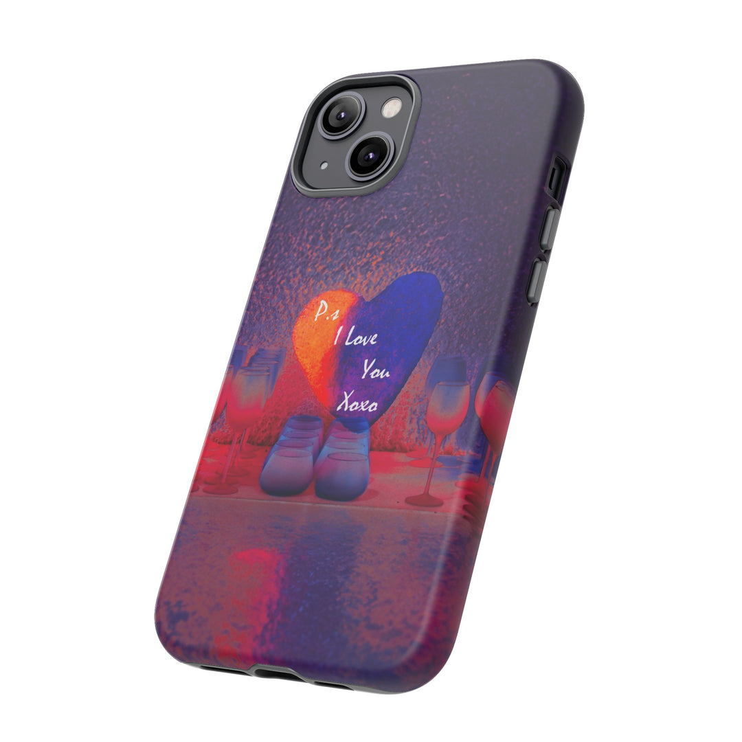 Cute Samsung Case | Cool Iphone Case | PS I love You - Heart, Samsung S24, S23, S22, S21, IPhone 15 Case | Iphone 14 Case, Iphone 13 Case - Studio40ParkLane