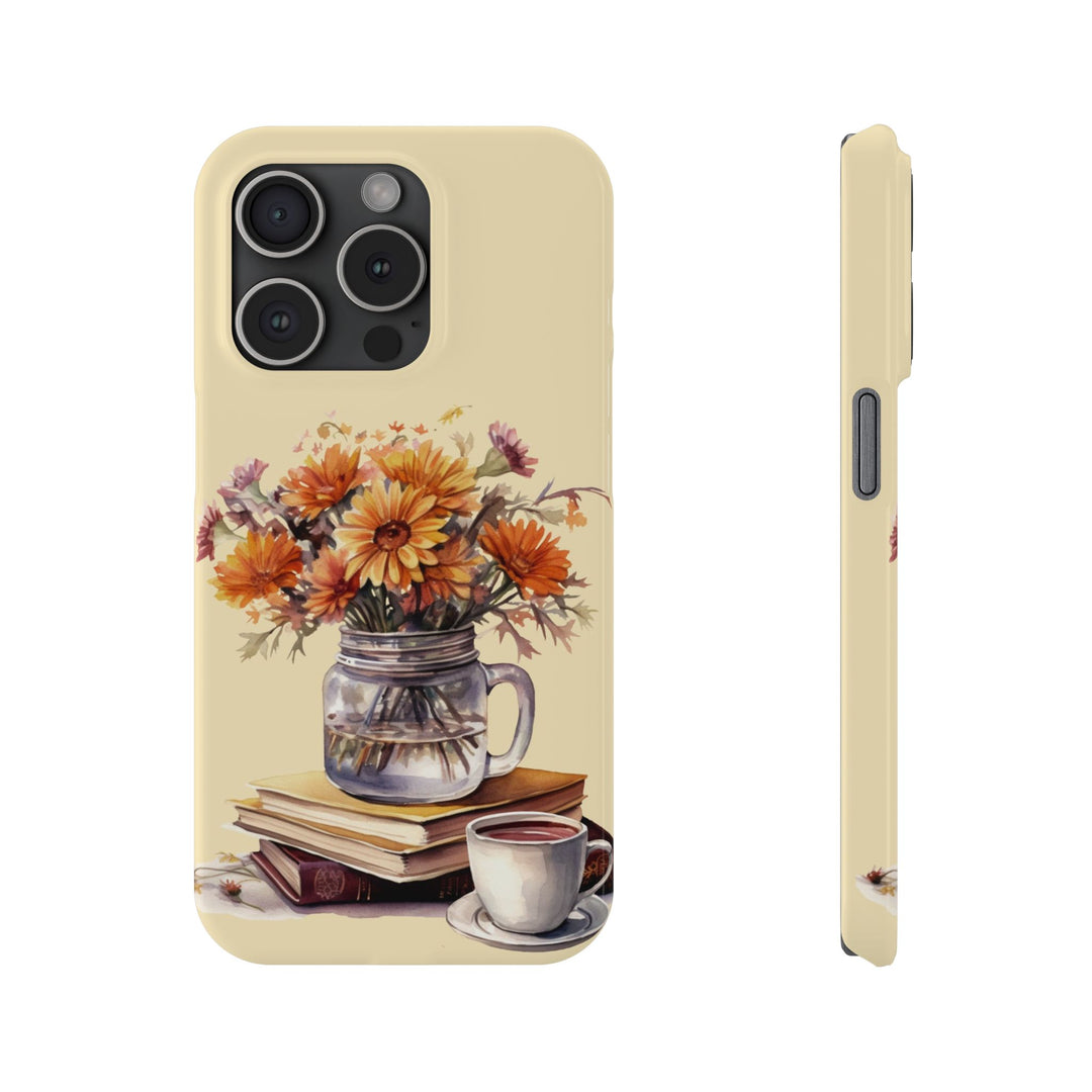 Slim Fall Autumn Leaves Cute Phone Cases for Iphone 16 | iPhone 15 Case | iPhone 15 Pro Max Case, Iphone 14, Iphone 14 Pro Max, Iphone 13, Slim Mom Dad Gift - Studio40ParkLane