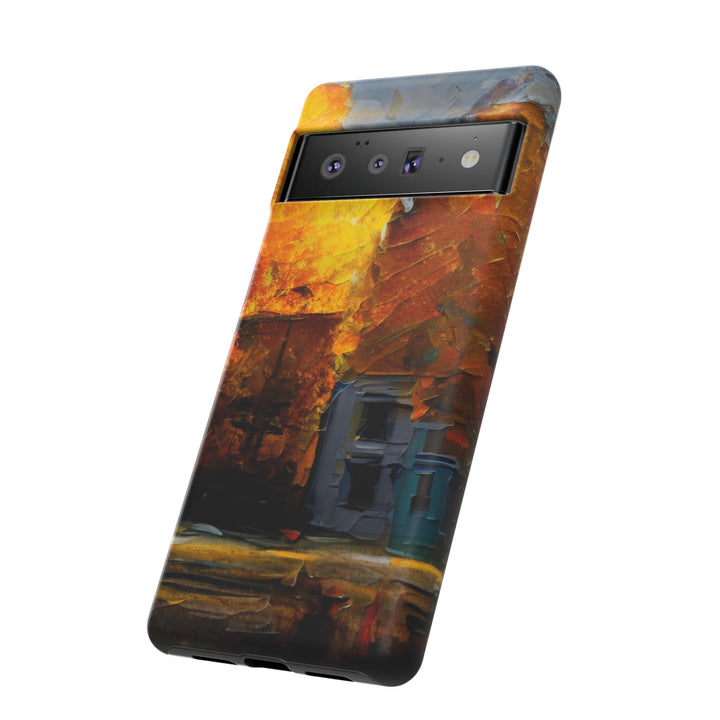 Impact Resistant, Fall Leaves Oil Painting, Cute Phone Cases for Samsung S24, S23, S22, S21, IPhone 15 pro Iphone 14 pro Iphone 13 IPhone 12 Iphone 11 - Studio40ParkLane