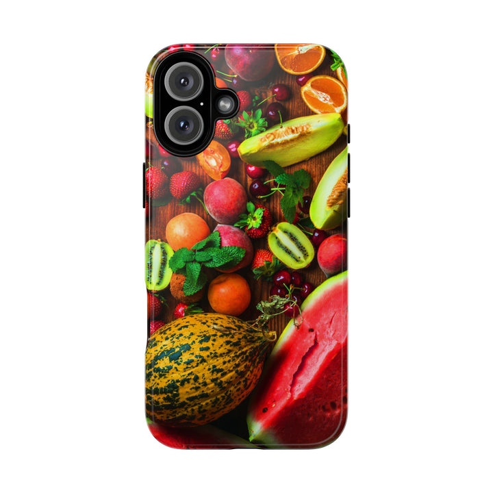 Fall Fruit Collage Cute Phone Case for, Samsung Galaxy S24, S23, S22, S21, IPhone 16 Case | Iphone 15, Iphone 14, IPhone 13 Case Mom Dad Gift - Studio40ParkLane