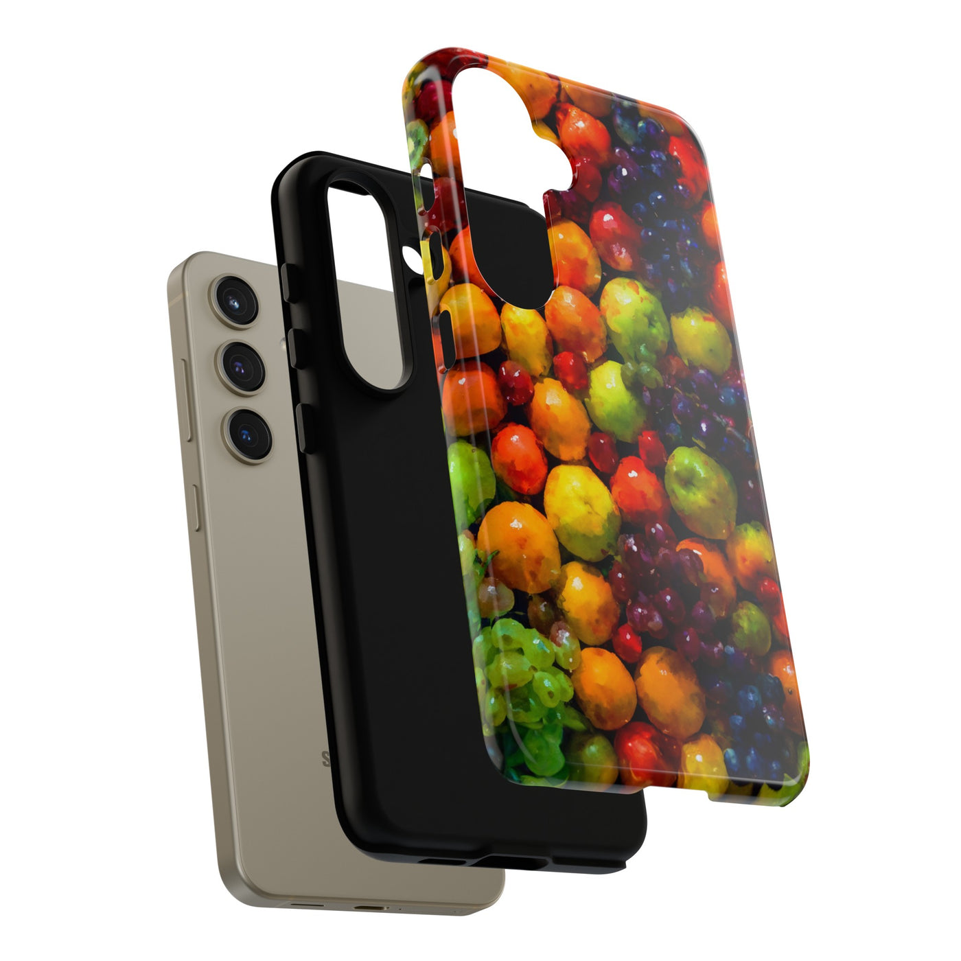 Impact Resistant, Fall Fruit, Cute Phone Cases for Samsung S24, S23, S22, S21, IPhone 15 pro Iphone 14 pro Iphone 13 IPhone 12 Iphone 11