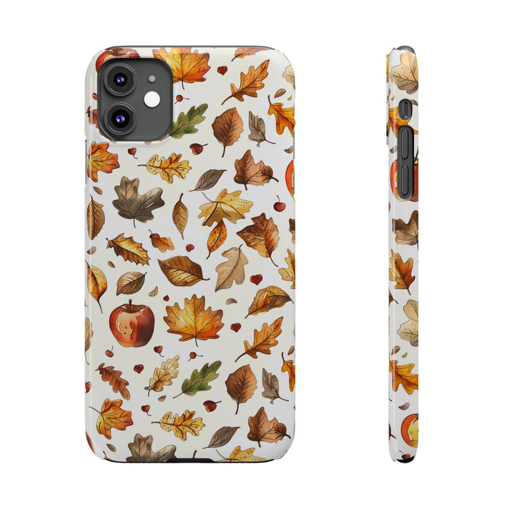 Slim Fall Autumn Leaves Gift for Her Cute Phone Cases for Iphone 16 | iPhone 15 Case | iPhone 15 Pro Max Case, Iphone 14, Iphone 14 Pro Max, Iphone 13, Slim - Studio40ParkLane