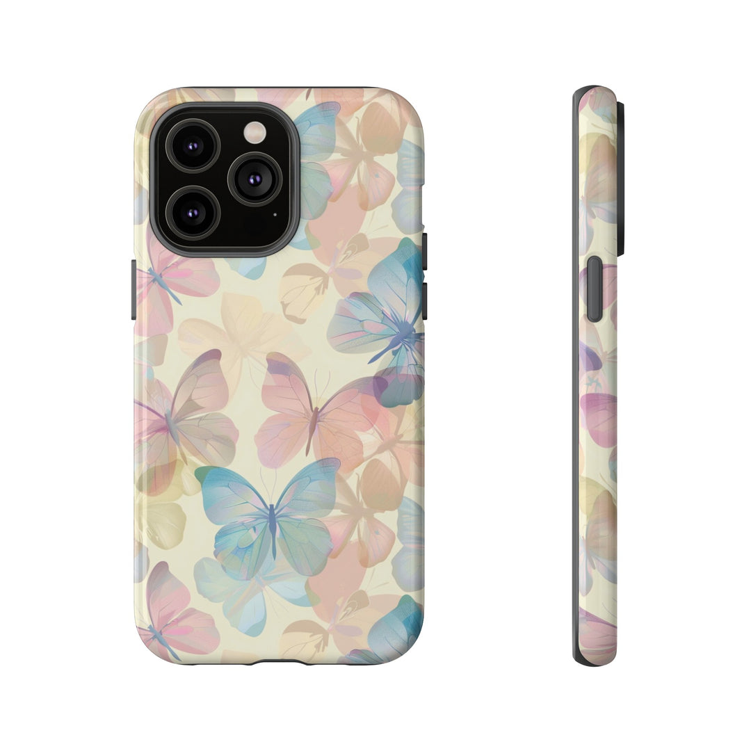 Cute Samsung Case | Cool Iphone Case | Summer Pastel Butterflies, Samsung S24, S23, S22, S21, IPhone 15 Case | Iphone 14 Case, Iphone 13 Case - Studio40ParkLane
