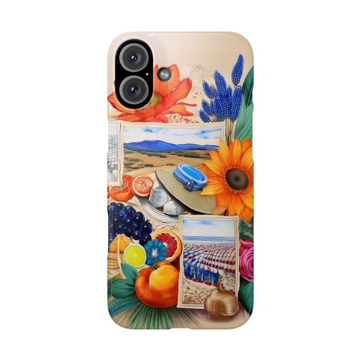 Slim Trendy Fall Coquette Collage Gift for Her Cute Phone Cases for Iphone 16 Cases | iPhone 15 Case | iPhone 15 Pro Max Case, Iphone 14 Case, Iphone 13, Slim - Studio40ParkLane