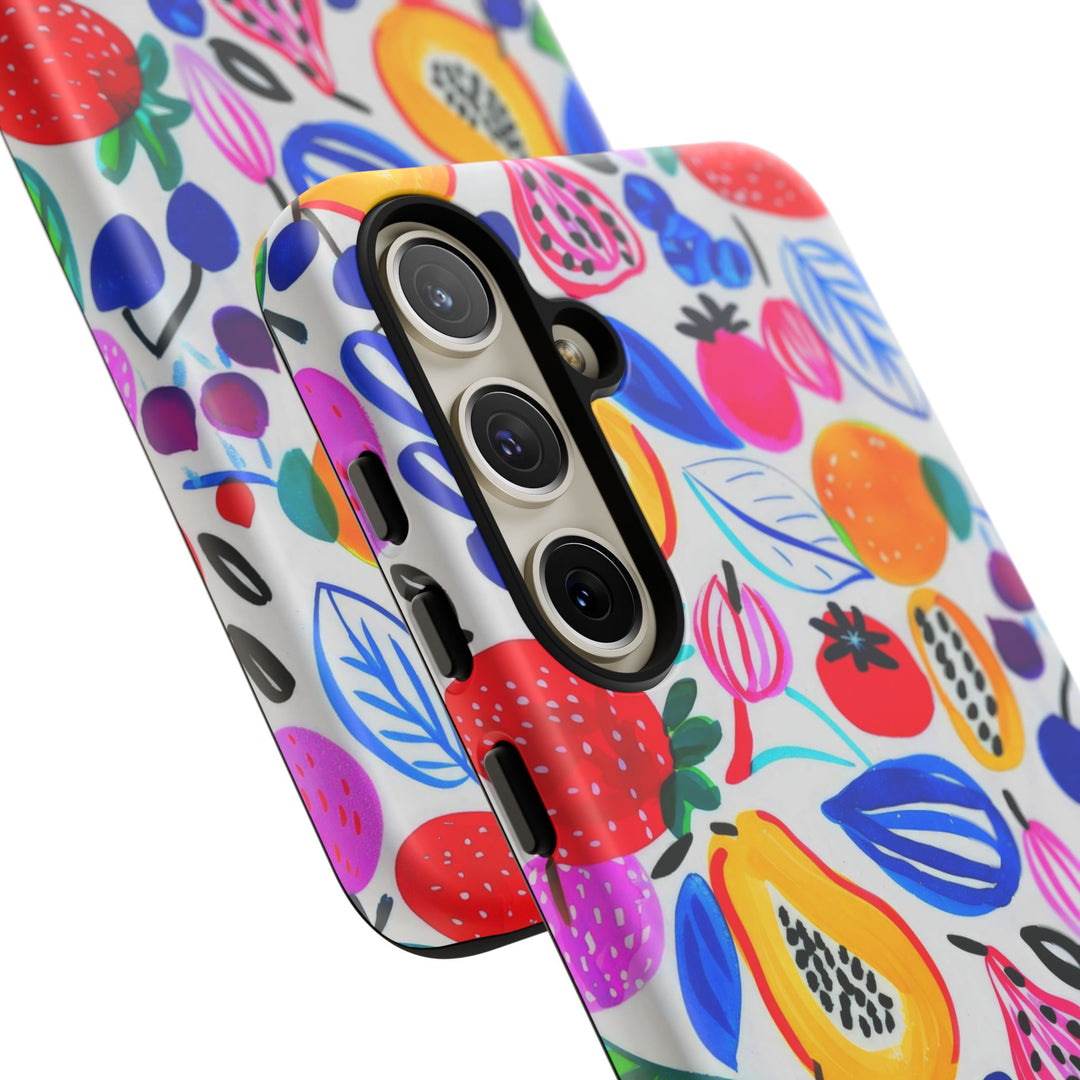 Summer Fruit Cute Tough Phone Case - For Apple iPhone 17, 16 Pro Max, 15 Pro Max, 14 Plus 13 Pro 12, Samsung Galaxy S26, S25, S24 Plus Ultra