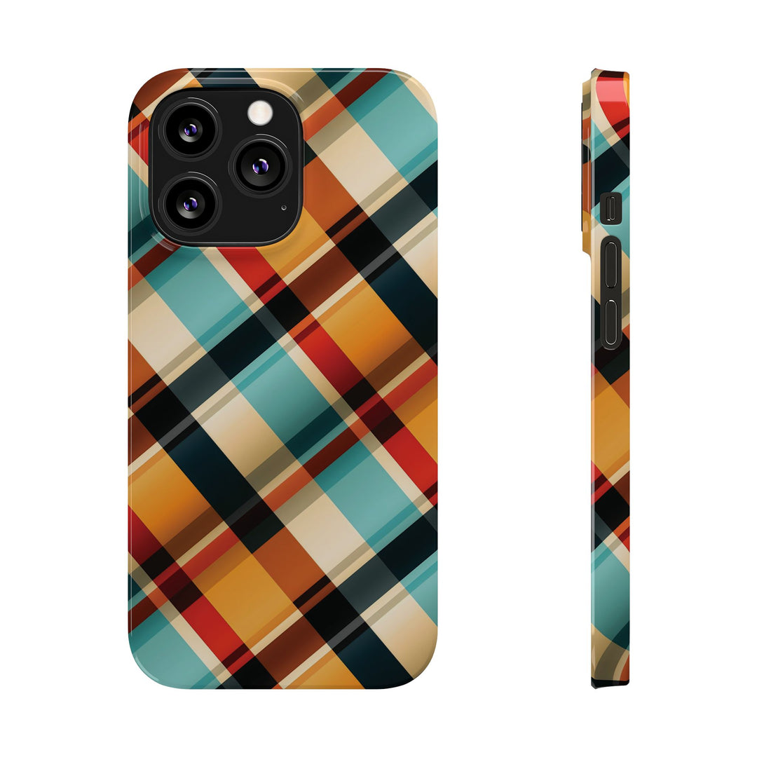 Slim Checkered Plaid Gift for Her Cute Phone Cases for Iphone 16 Pro Max | iPhone 15 Case | iPhone 15 Pro Max Case, Iphone 14, 13, 12, 11, 10, 8, 7 - Studio40ParkLane