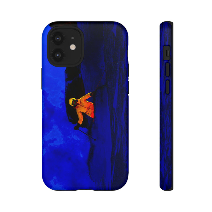Cute IPhone Case | iPhone 15 Case | iPhone 15 Pro Max Case, Iphone 14 Case, Iphone 14 Pro Max Case IPhone Case for Art Lovers, Skier Mountain Night - Studio40ParkLane