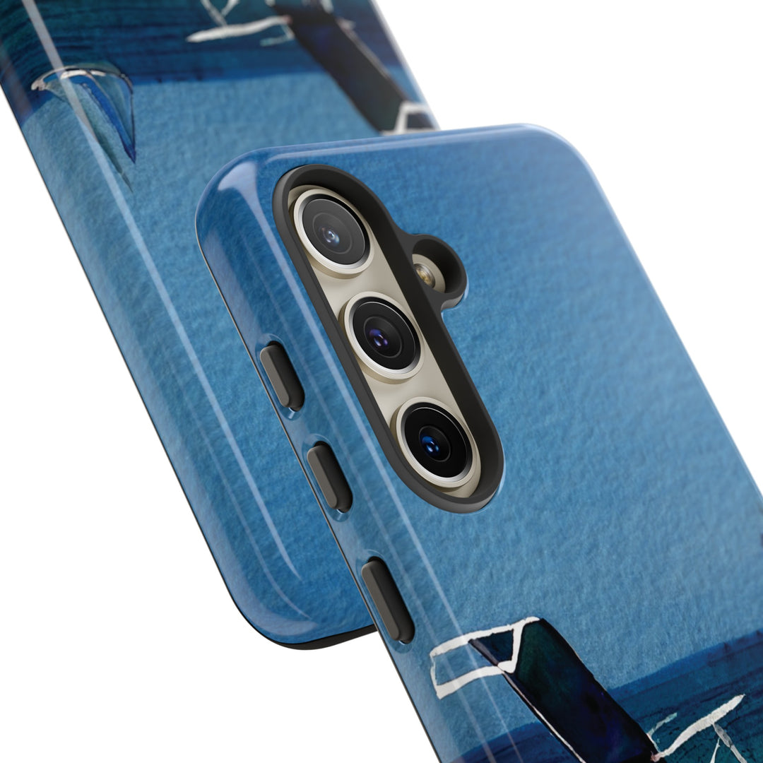 Cute Samsung Case | Cool Iphone Case | Summer Blue Beach Chair, Samsung S24, S23, S22, S21, IPhone 15 Case | Iphone 14 Case, Iphone 13 Case - Studio40ParkLane