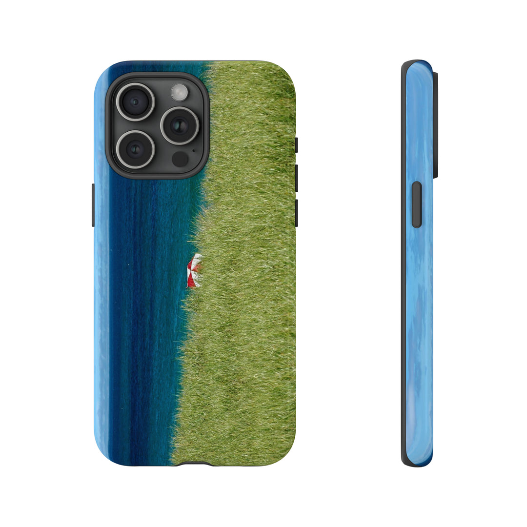 Cute IPhone Case | iPhone 15 Case | iPhone 15 Pro Max Case, Iphone 14 Case, Iphone 14 Pro Max Case IPhone Case for Art Lovers - Beach Parasol - Studio40ParkLane