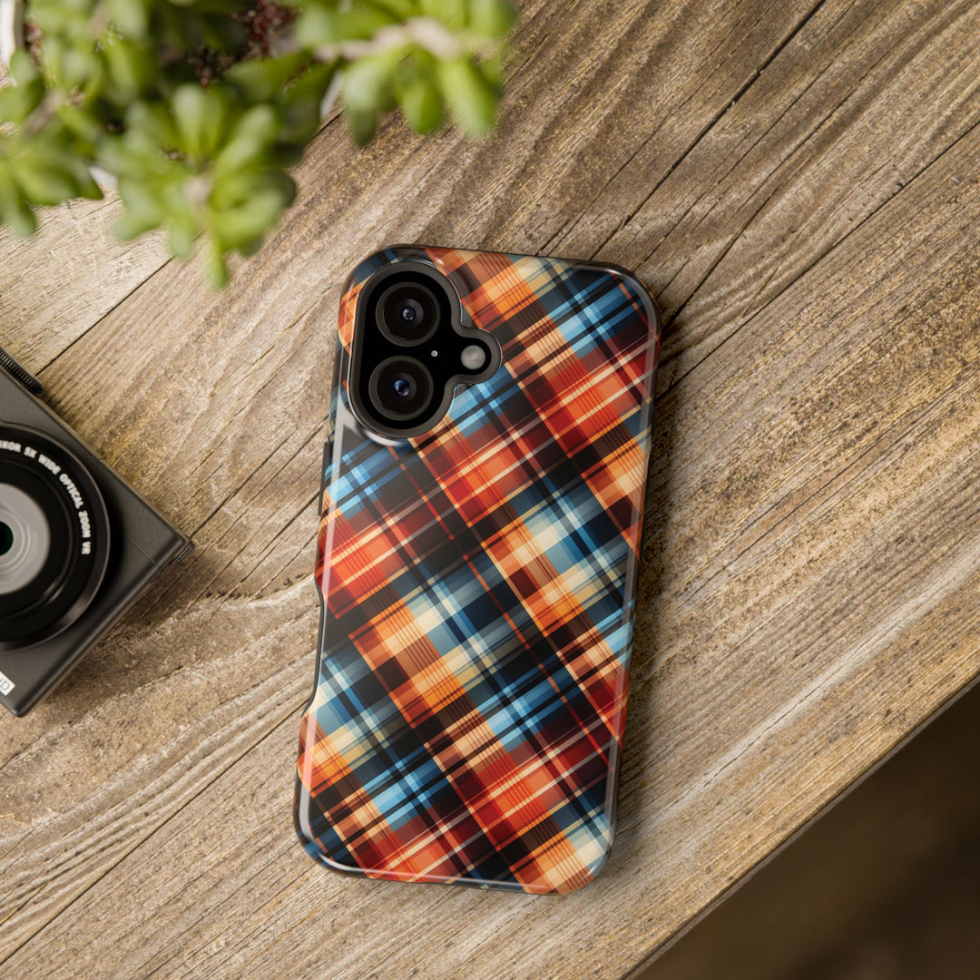 Checkered Plaid Magsafe Gift for Her Cute Phone Case for Iphone, | iPhone 16 | iPhone 15 Pro Max, Iphone 14 Pro Max, 13 12 11 10 9 8 7 - Studio40ParkLane