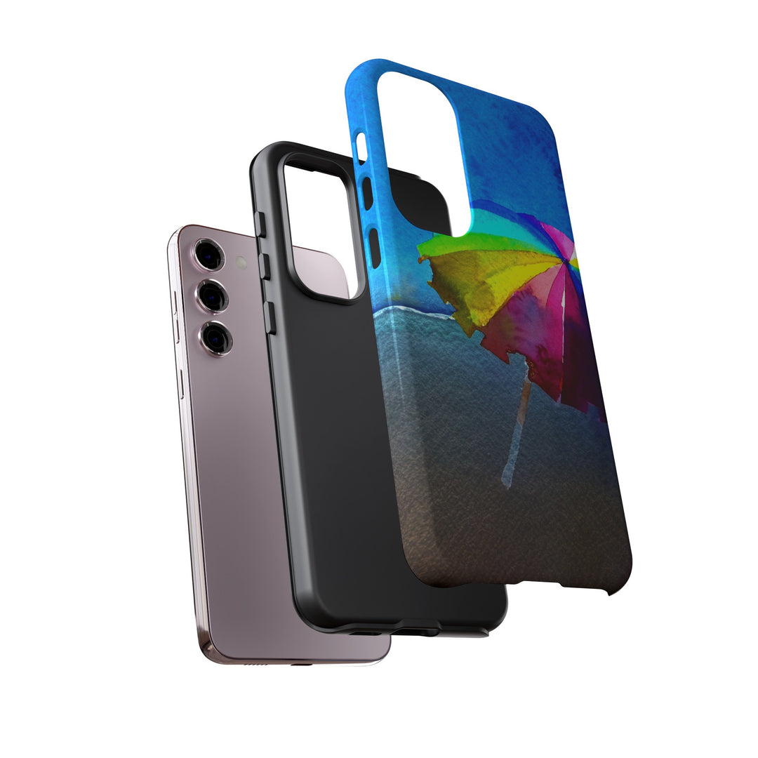 Cute Samsung Case | Cool Iphone Case | Summer Colorful Beach Parasol, Samsung S24, S23, S22, S21, IPhone 15 Case | Iphone 14 Case, Iphone 13 Case - Studio40ParkLane