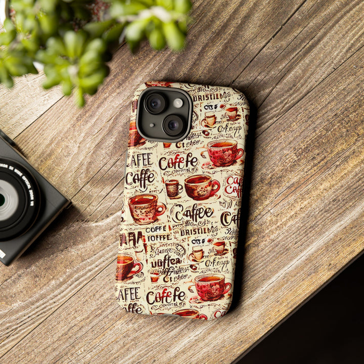 Impact Resistant, Paris Bistro Cafe, Cute Phone Cases for Samsung S24, S23, S22, S21, IPhone 15 pro Iphone 14 pro Iphone 13 IPhone 12 Iphone 11 - Studio40ParkLane
