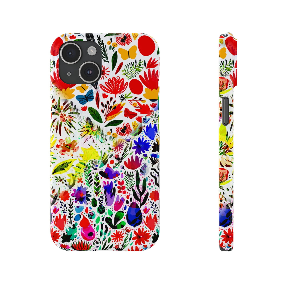 Slim Cute Phone Cases for Iphone | iPhone 15 Case | iPhone 15 Pro Max Case, Iphone 14, Iphone 14 Pro Max, Iphone 13, Flowers 4 Seasons - Studio40ParkLane
