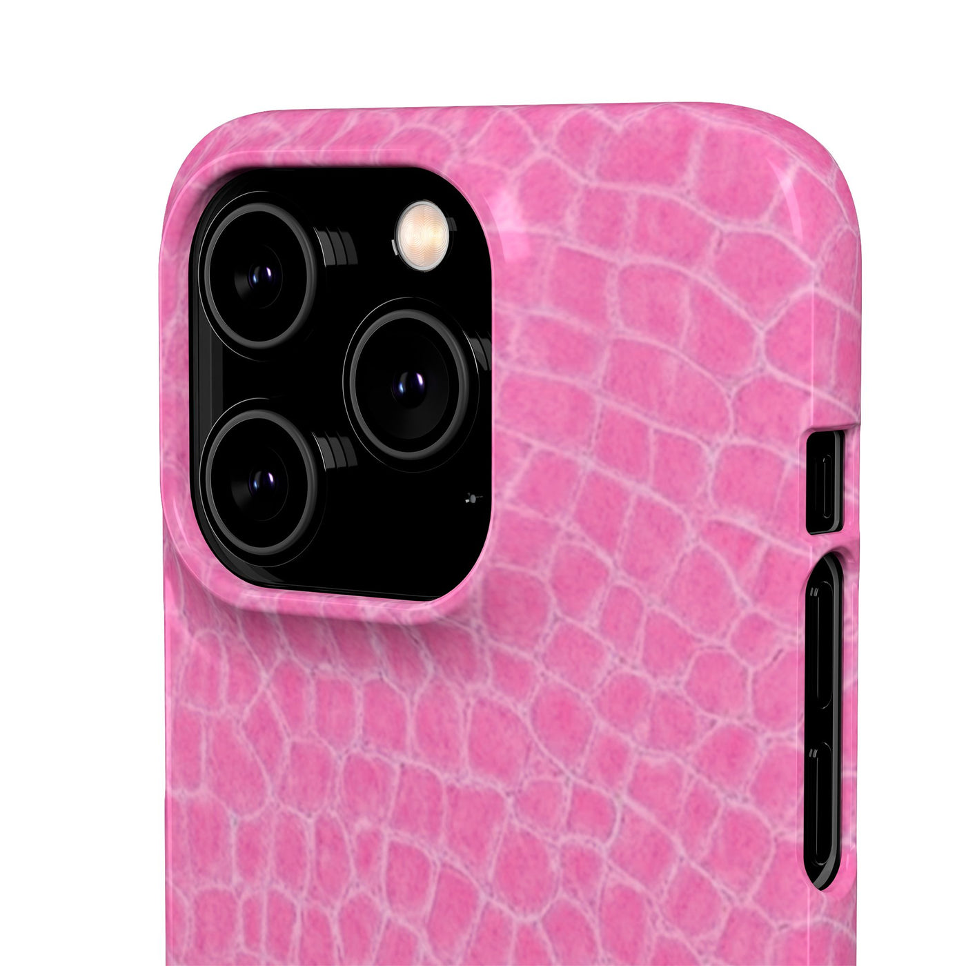 Snap Non Leather Pink Color Pattern Gift for Her Cute Phone Cases for Samsung Galaxy S24, S23, S22, S21, S20, Plus, Ultra, Iphone 16, 15, 14, Pro and Max - Studio40ParkLane