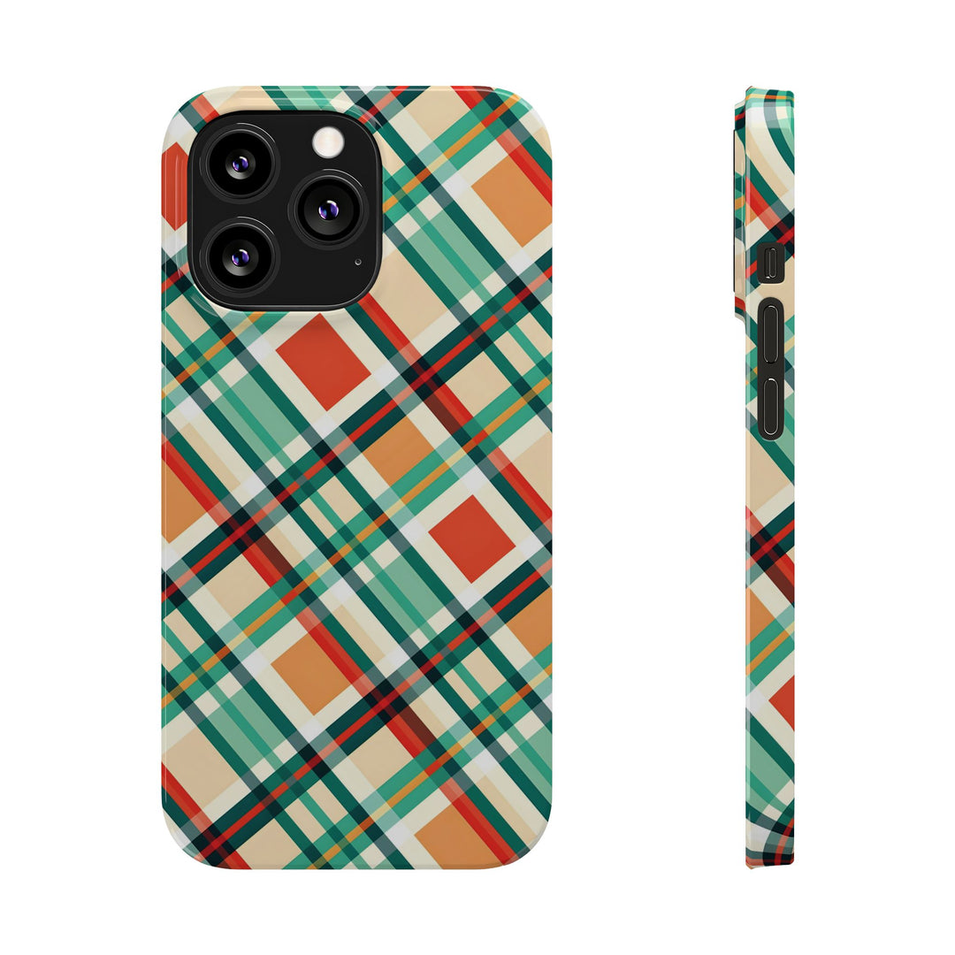 Slim Checkered Plaid Gift for Her Cute Phone Cases for Iphone 16 Pro Max | iPhone 15 Case | iPhone 15 Pro Max Case, Iphone 14, 13, 12, 11, 10, 8, 7 - Studio40ParkLane