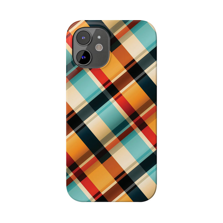 Slim Checkered Plaid Gift for Her Cute Phone Cases for Iphone 16 Pro Max | iPhone 15 Case | iPhone 15 Pro Max Case, Iphone 14, 13, 12, 11, 10, 8, 7 - Studio40ParkLane