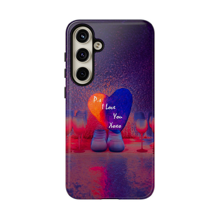 Cute Samsung Case | Cool Iphone Case | PS I love You - Heart, Samsung S24, S23, S22, S21, IPhone 15 Case | Iphone 14 Case, Iphone 13 Case - Studio40ParkLane