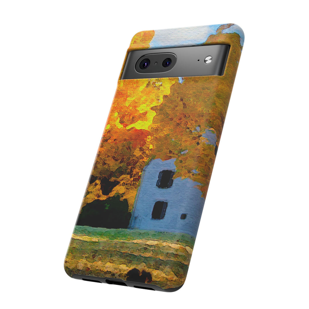 Impact Resistant, Fall Leaves Watercolor, Cute Phone Cases for Samsung S24, S23, S22, S21, IPhone 15 pro Iphone 14 pro Iphone 13 IPhone 12 Iphone 11 - Studio40ParkLane