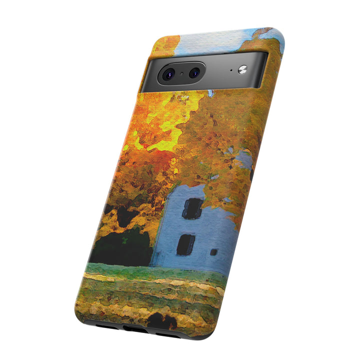 Impact Resistant, Fall Leaves Watercolor, Cute Phone Cases for Samsung S24, S23, S22, S21, IPhone 15 pro Iphone 14 pro Iphone 13 IPhone 12 Iphone 11 - Studio40ParkLane