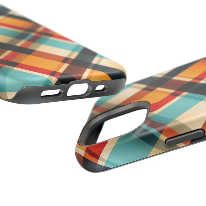 Checkered Plaid Magsafe Gift for Her Cute Phone Case for Iphone, | iPhone 16 | iPhone 15 Pro Max, Iphone 14 Pro Max, 13 12 11 10 9 8 7 - Studio40ParkLane