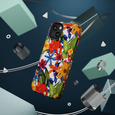 Spring Flowers Magsafe Cute Phone Case for Iphone Gift for Her, iPhone 16 Case iPhone 15 Pro Max Case, Iphone 14, Iphone 14 Pro Max, 13, 12 - Studio40ParkLane
