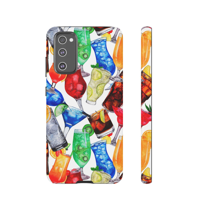Cute Samsung Case | Cool Iphone Case | Summer Fruit Cocktail, Samsung S24, S23, S22, S21, IPhone 15 Case | Iphone 14 Case, Iphone 13 Case - Studio40ParkLane