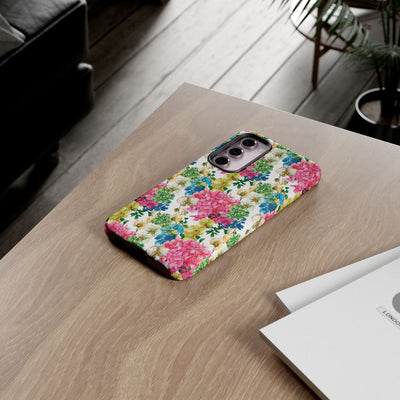 Premium Tough Spring Flowers Cute Phone Cases for Samsung S24, S23, S22, S21, S20, Plus and Ultra, Iphone 16 Pro Max,15, 14, 13, 12, 11, 10 - Studio40ParkLane