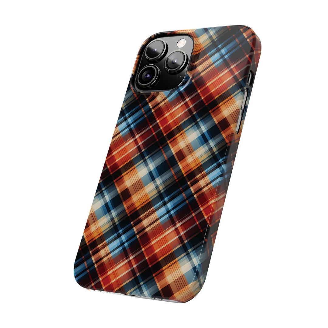 Slim Checkered Plaid Gift for Her Cute Phone Cases for Iphone 16 Pro Max | iPhone 15 Case | iPhone 15 Pro Max Case, Iphone 14, 13, 12, 11, 10, 8, 7 - Studio40ParkLane