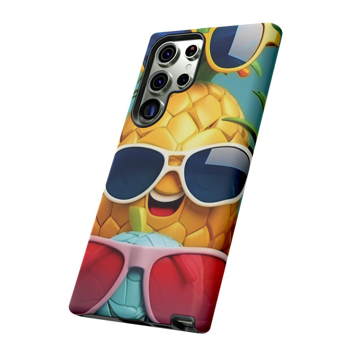 Cute Samsung Phone Case | Aesthetic Samsung Phone Case | Galaxy S23, S22, S21, S20 | Summer Pineapple Fruit, Protective Phone Case - Studio40ParkLane
