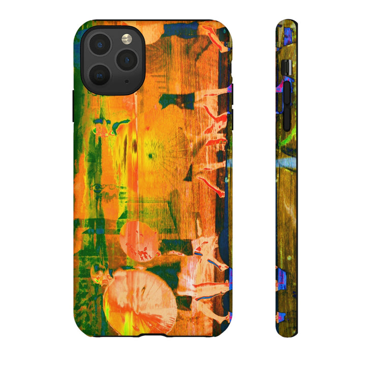 Cute IPhone Case | iPhone 15 Case | iPhone 15 Pro Max Case, Iphone 14 Case, Iphone 14 Pro Max Case IPhone Case for Traveler, Fall Sunset Dance - Studio40ParkLane