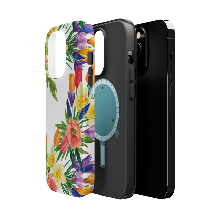 Spring Flowers Magsafe Cute Phone Case for Iphone Gift for Her, iPhone 16 Case iPhone 15 Pro Max Case, Iphone 14, Iphone 14 Pro Max, 13, 12 - Studio40ParkLane