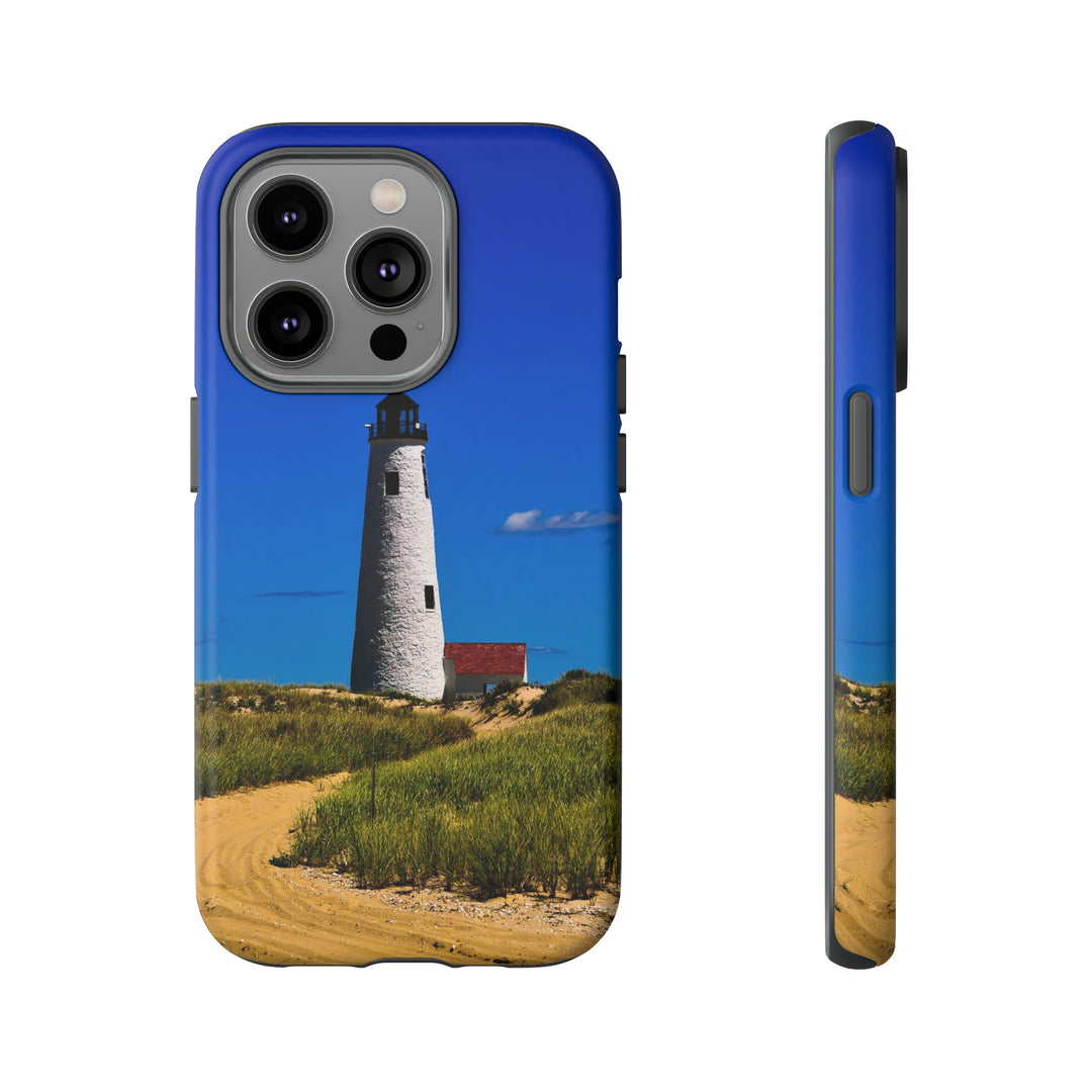 Cute IPhone Case | iPhone 15 Case | iPhone 15 Pro Max Case, Iphone 14 Case, Iphone 14 Pro Max Case IPhone Case for Art Lovers - Beach Lighthouse - Studio40ParkLane