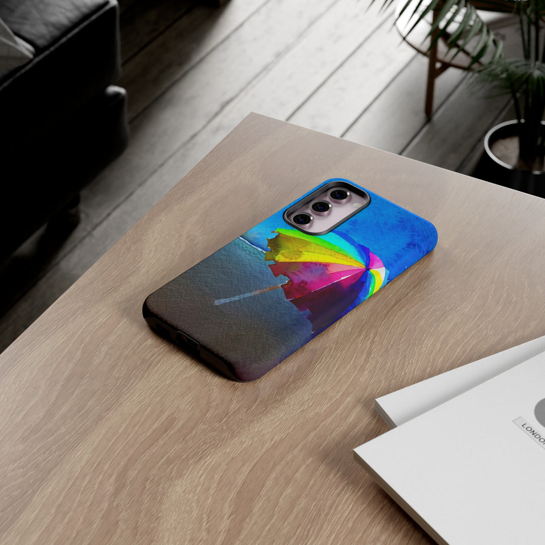Cute Samsung Case | Cool Iphone Case | Summer Colorful Beach Parasol, Samsung S24, S23, S22, S21, IPhone 15 Case | Iphone 14 Case, Iphone 13 Case - Studio40ParkLane