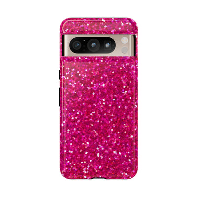 Pink Glitter Cute Phone Case, for IPhone 16 pro Max | Iphone 15, Iphone 14, IPhone 13 Case, 11 8 7, Samsung Galaxy S24, S23, S22, S21, 2 Layer Protection