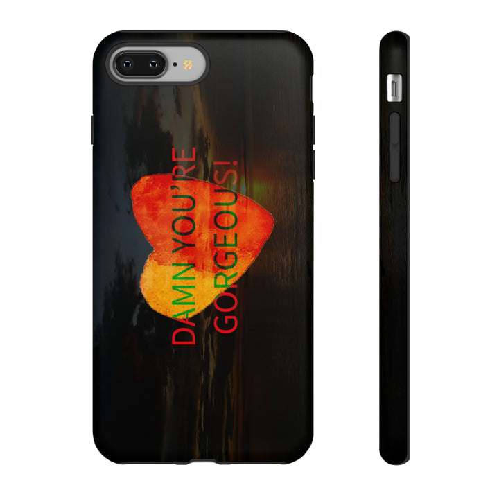 Cute IPhone Case | iPhone 15 Case | iPhone 15 Pro Max Case, Iphone 14 Case, Iphone 14 Pro Max Case IPhone Case for Art Lovers, Heart Sunset - Studio40ParkLane