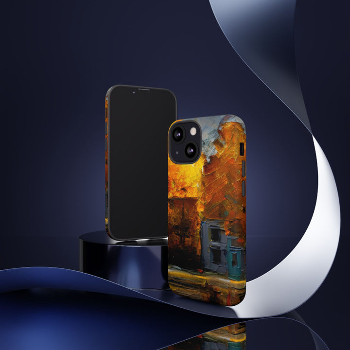 Impact Resistant, Fall Leaves Oil Painting, Cute Phone Cases for Samsung S24, S23, S22, S21, IPhone 15 pro Iphone 14 pro Iphone 13 IPhone 12 Iphone 11 - Studio40ParkLane