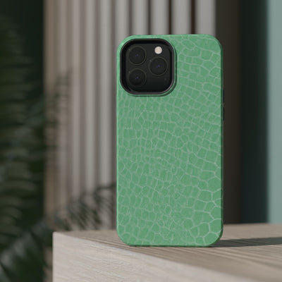Non Leather Mint Color Pattern Magsafe Cute Phone Case for Iphone Gift for Her, | iPhone 15 Case | iPhone 15 Pro Max Case, Iphone 14, Iphone 14 Pro Max, Iphone 13, Iphone 16 - Studio40ParkLane
