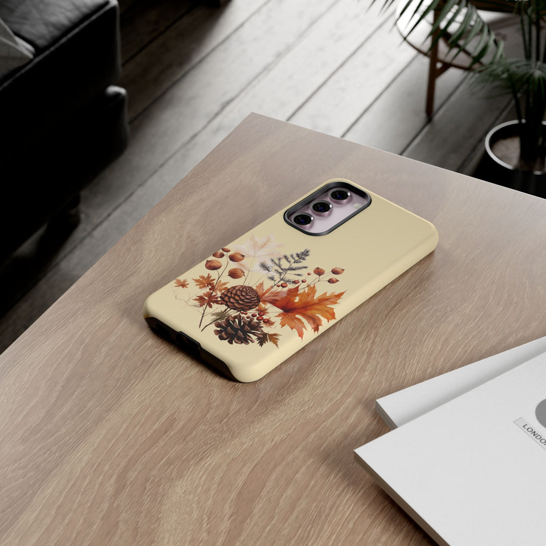 Fall Leaves Foliage Cute Phone Case for, Samsung Galaxy S24, S23, S22, S21, IPhone 16 Case | Iphone 15, Iphone 14, IPhone 13 Case Mom Dad Gift - Studio40ParkLane