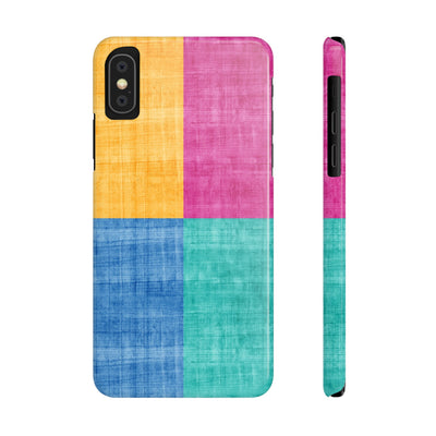 Slim Cute Phone Cases for Iphone  | iPhone 15 Case | iPhone 15 Pro Max Case, Iphone 14, Iphone 14 Pro Max, Iphone 13, Abstract Color Blocks