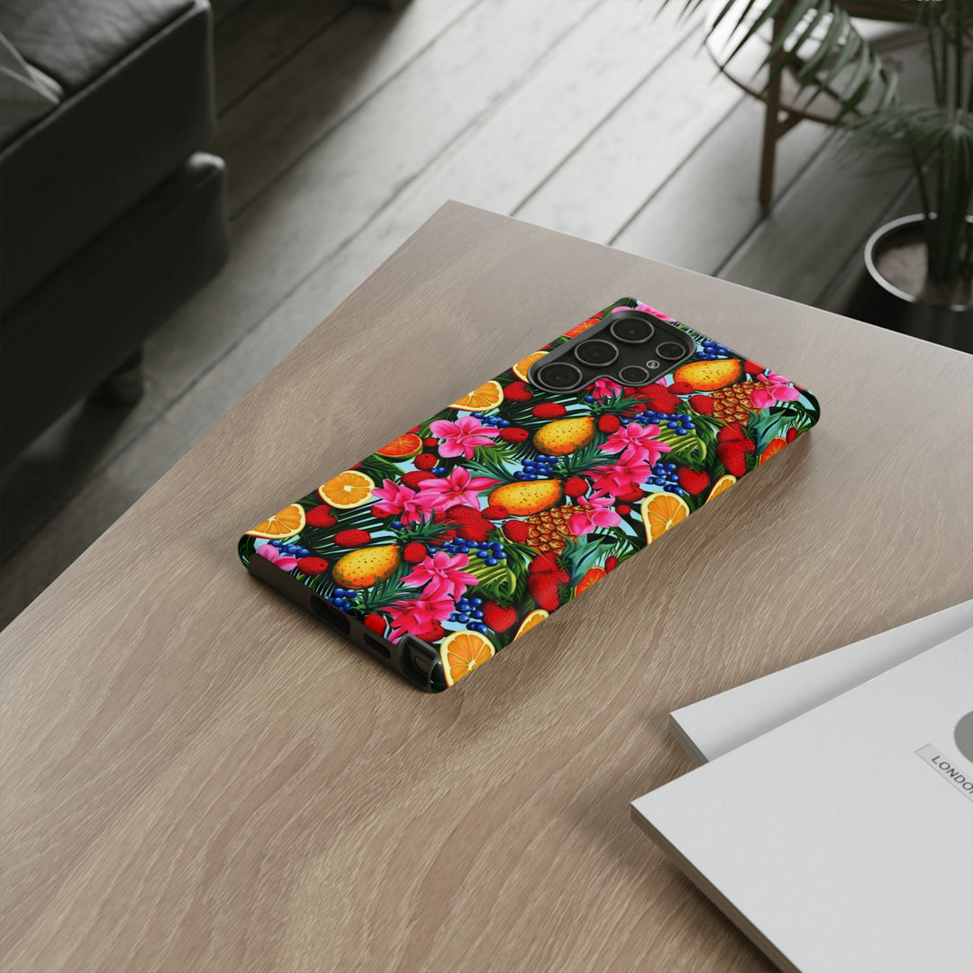 Cute Samsung Case | Cool Iphone Case | Summer Mixed Fruit, Samsung S24, S23, S22, S21, IPhone 15 Case | Iphone 14 Case, Iphone 13 Case - Studio40ParkLane