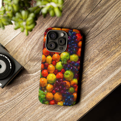 Impact Resistant, Fall Fruit, Cute Phone Cases for Samsung S24, S23, S22, S21, IPhone 15 pro Iphone 14 pro Iphone 13 IPhone 12 Iphone 11