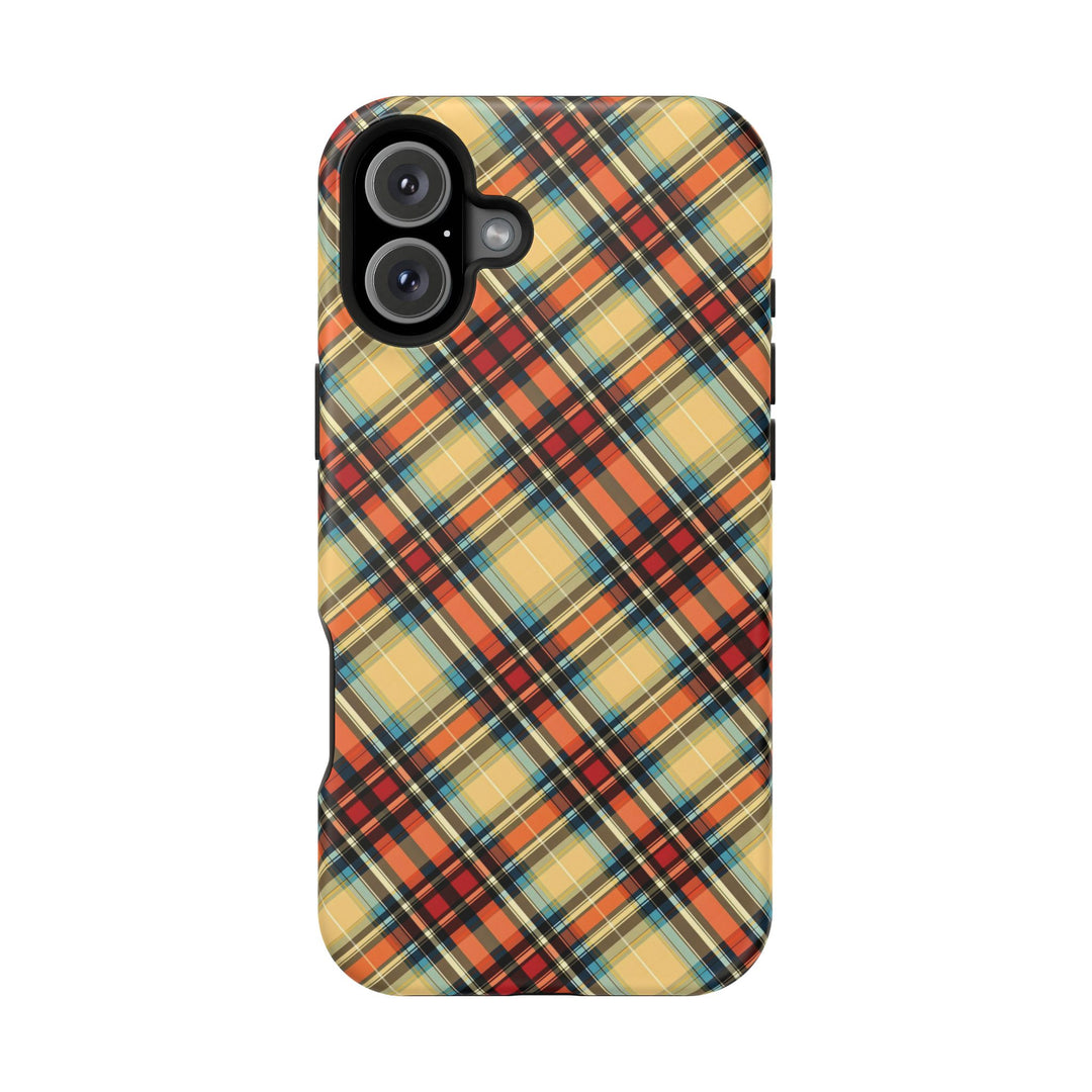 Checkered Plaid Magsafe Gift for Her Cute Phone Case for Iphone, | iPhone 16 | iPhone 15 Pro Max, Iphone 14 Pro Max, 13 12 11 10 9 8 7 - Studio40ParkLane