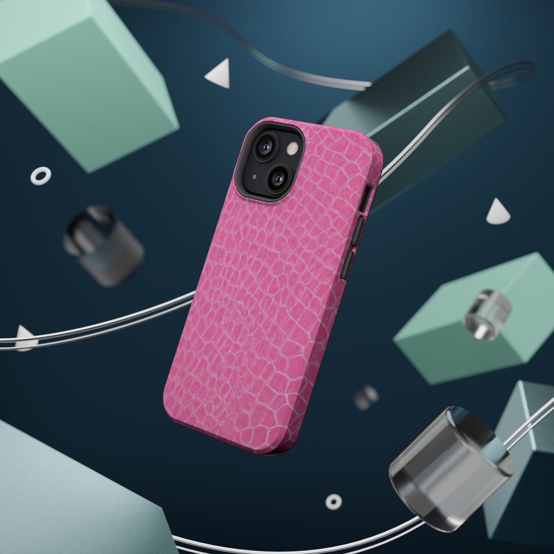 Non Leather Pink Color Pattern Magsafe Cute Phone Case for Iphone Gift for Her, | iPhone 15 Case | iPhone 15 Pro Max Case, Iphone 14, Iphone 14 Pro Max, Iphone 13, Iphone 16 - Studio40ParkLane